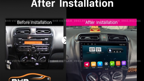 Màn hình DVD Android xe Mitsubishi Mirage 2013 - 2020 | Oled C2 New